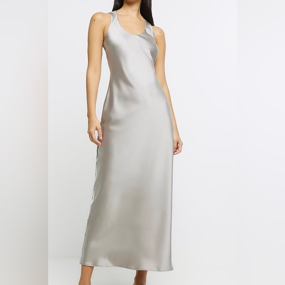 ✨NWT‼️ River Island Satin Slip Dress - Picture 2 of 12